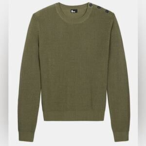 THE KOOPLES KHAKI SWEATER IN LICHEN COLOR‎ SIZE M